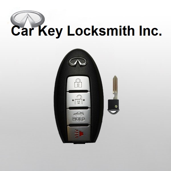 Infiniti G35 2005-2007 Proximity Smart Key 4-Button FCC ID CWTWBU624 KBRTN001