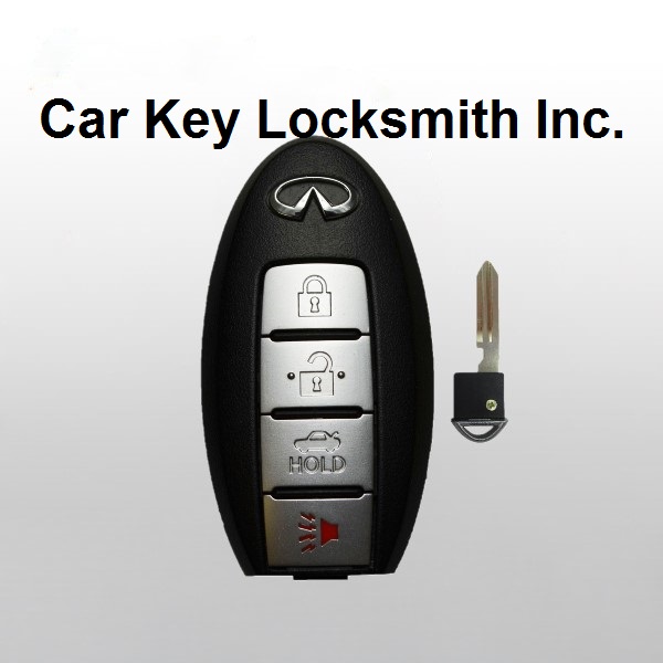 Infiniti Q50 2014-2015 Proximity Smart Key 4-Button FCC ID KR5S180144203